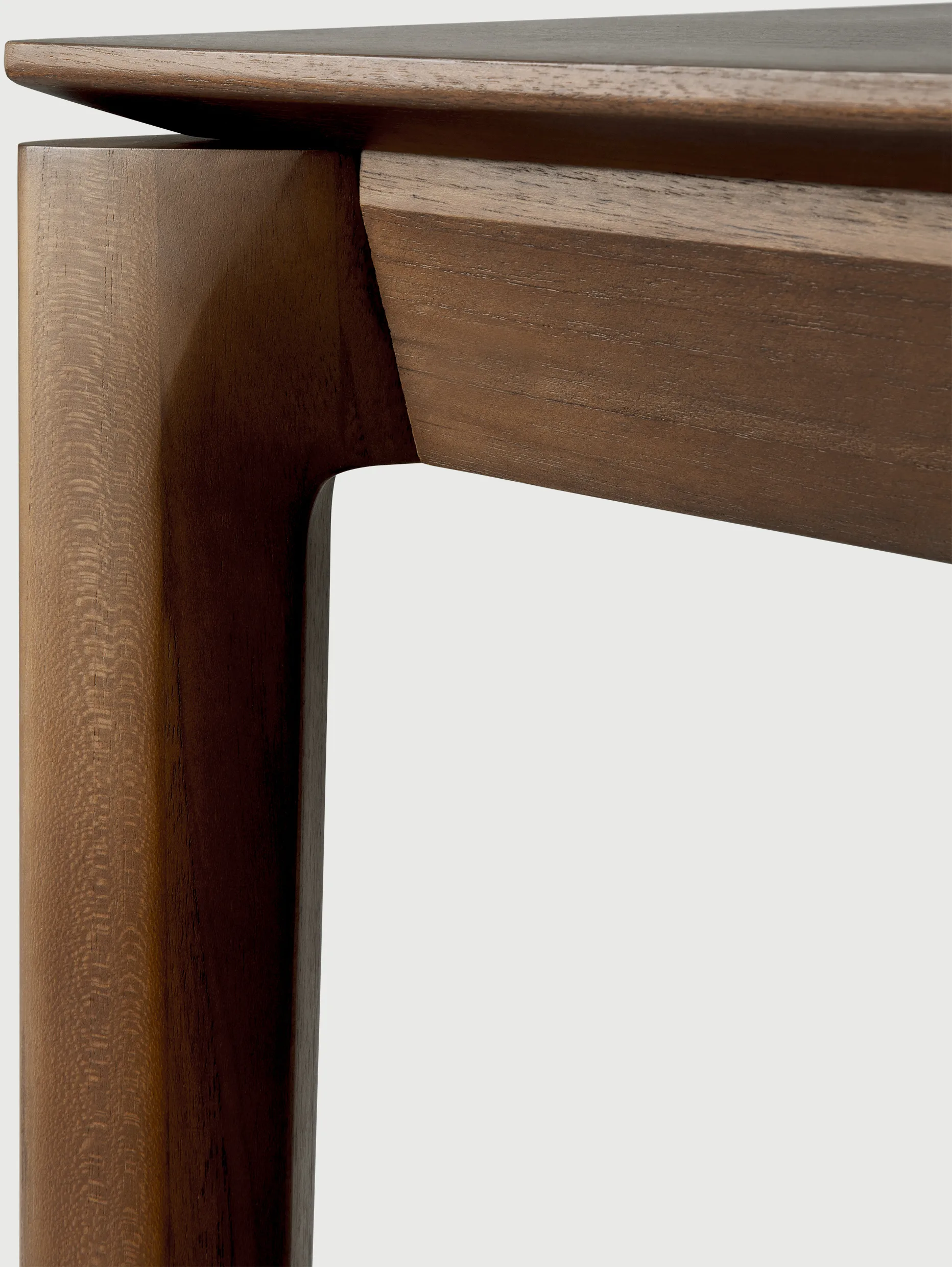 Bok benk, Mørkbetset teak 166 cm Ethnicraft