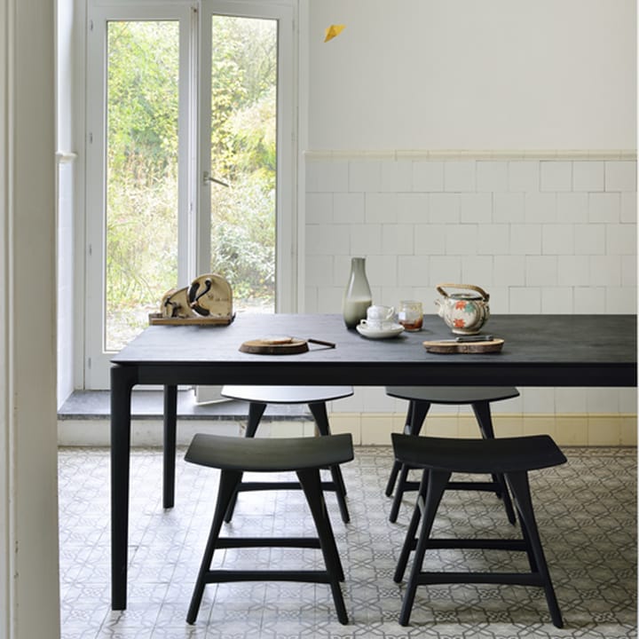 Bok spisebord 180 x 90 cm, Svartbeiset eik Ethnicraft