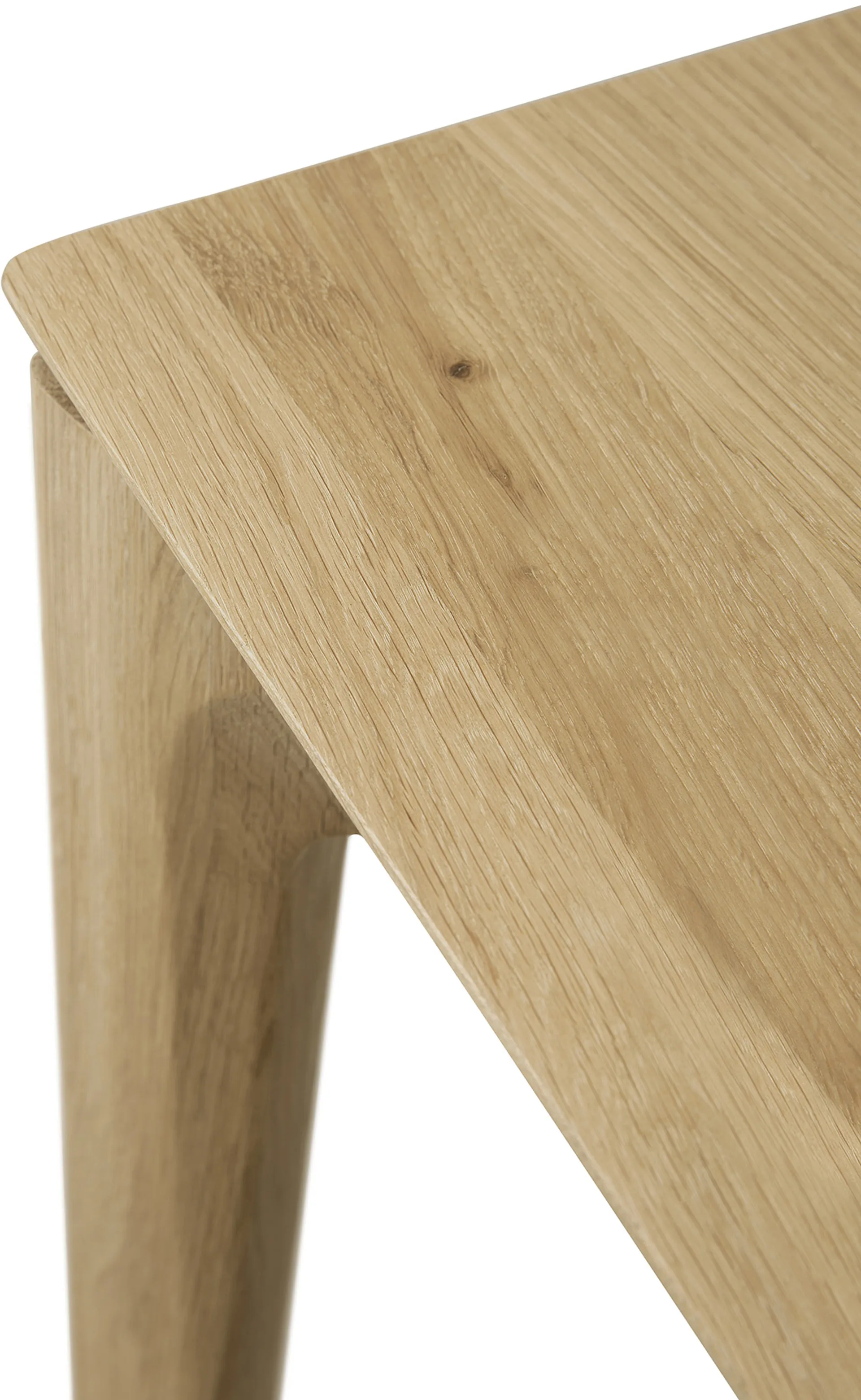 Bok spisebord 200/300 x 100 x 76 cm, Hardvoksoljet eik Ethnicraft