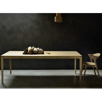 Bok spisebord 220 x 95 cm - Svartbeiset eik - Ethnicraft