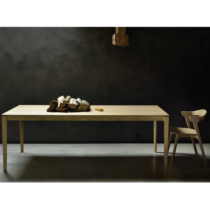 Bok spisebord 220 x 95 cm, Svartbeiset eik Ethnicraft
