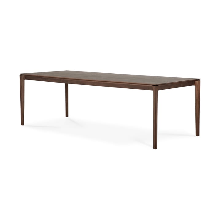 Bok spisebord 240 x 100 cm - Lakkert teak - Ethnicraft