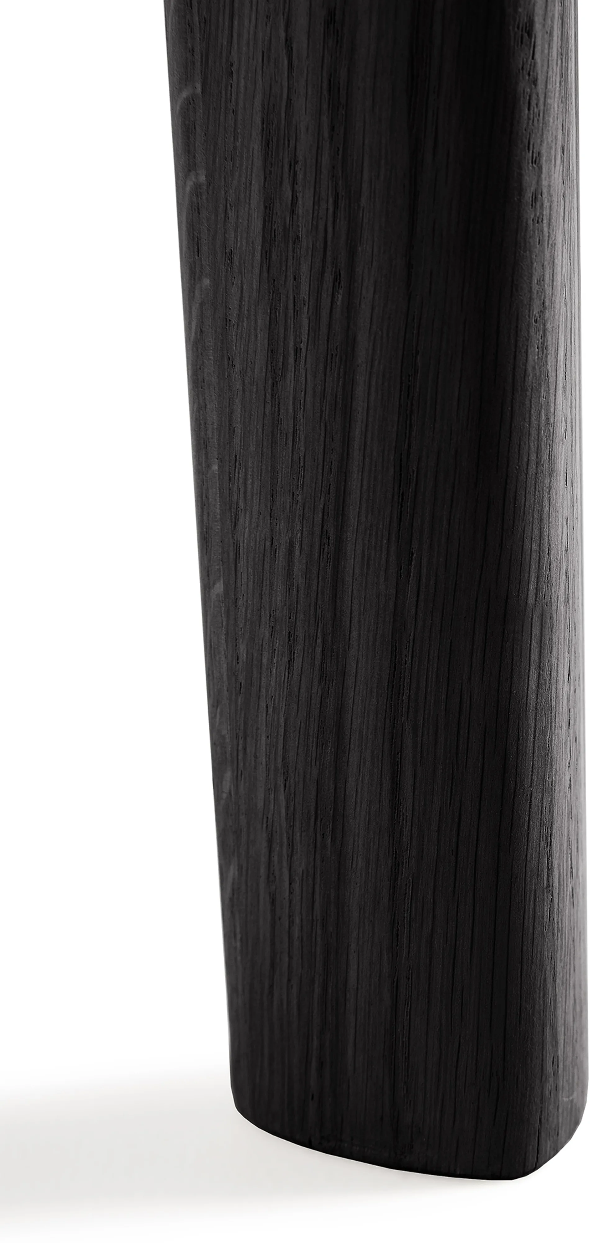 Bok spisebord ovalt 129/179 x 100 x 76 cm, Svartbeiset eik Ethnicraft