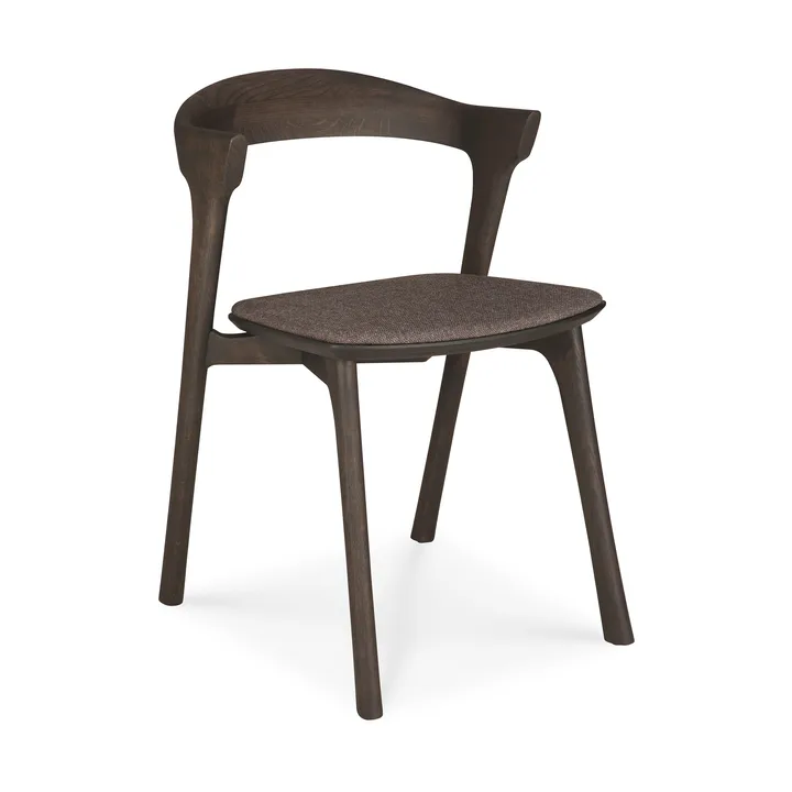 Bok stol - Brun eik-stoff warm brown - Ethnicraft