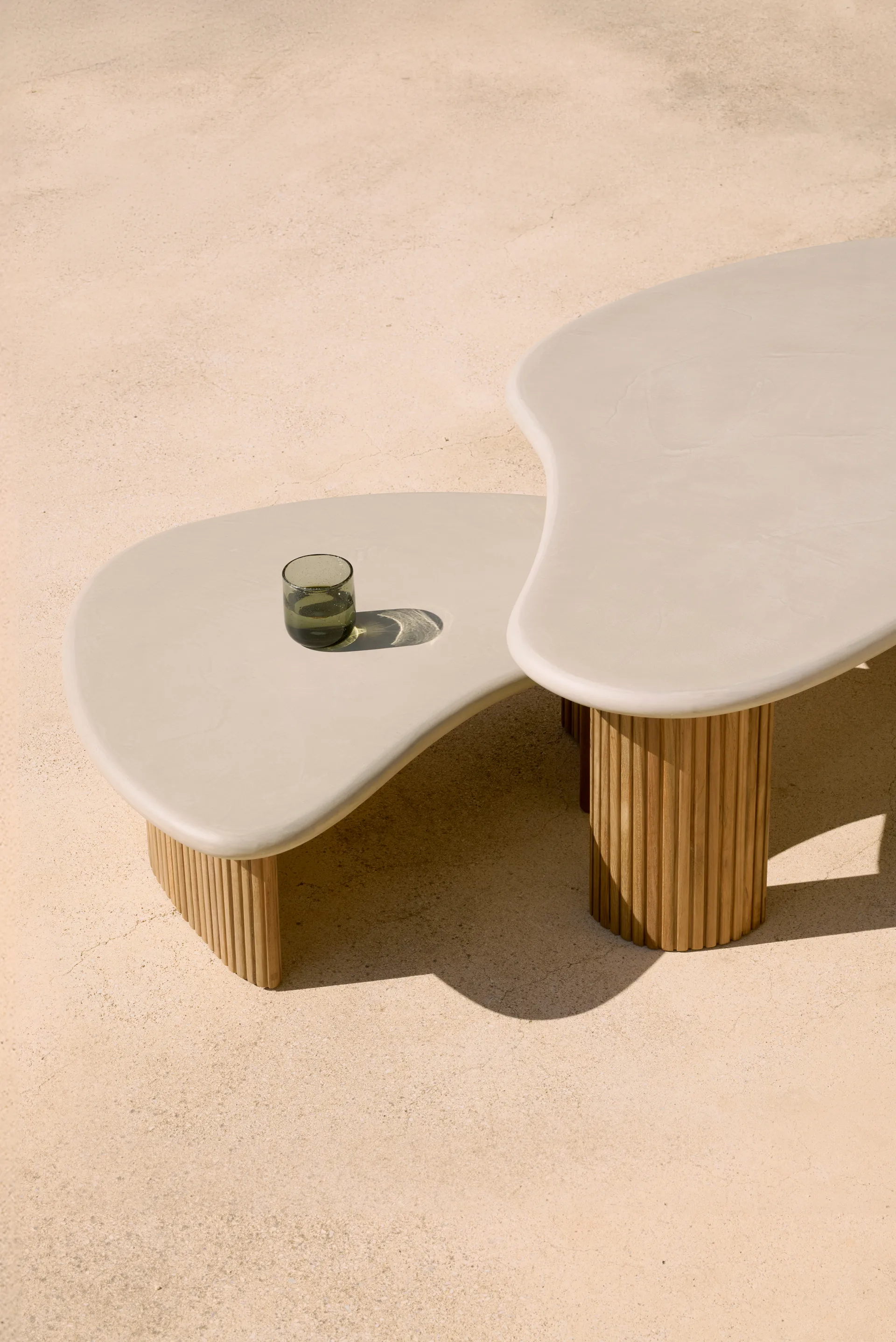 Boomerang salongbord, Teak, 90x61 cm Ethnicraft