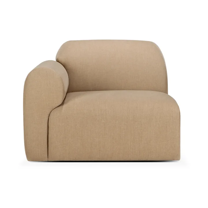 Bulky modulsofa avslut armlene høyre - Light sepia - Ethnicraft