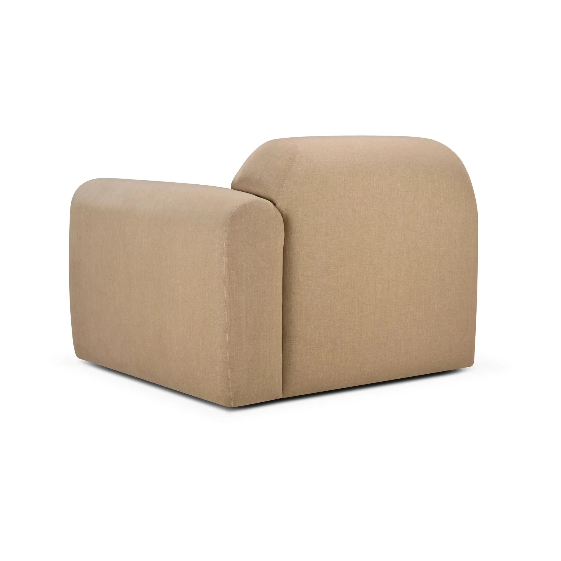 Bulky modulsofa avslut armlene venstre, Light sepia Ethnicraft
