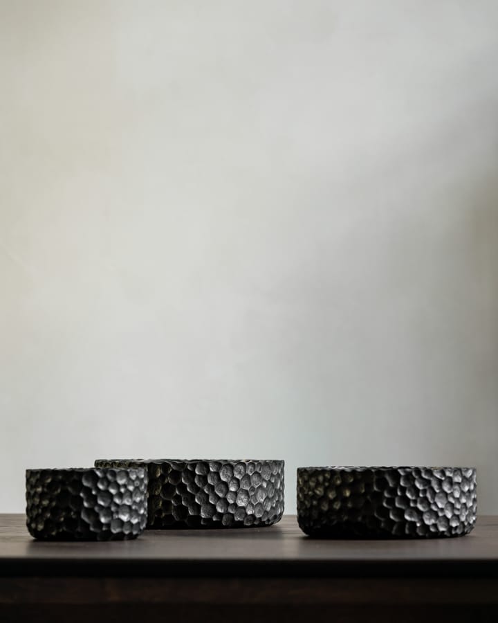 Chopped bowls set med 3, Lakkert Mahogni Ethnicraft