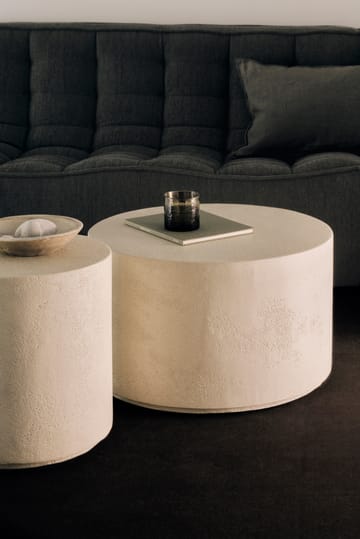 Elements sofabord - Off white, Ø60 cm - Ethnicraft