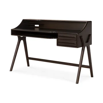 Flow skrivebord - Rose brown mahogany, 140x55 cm - Ethnicraft