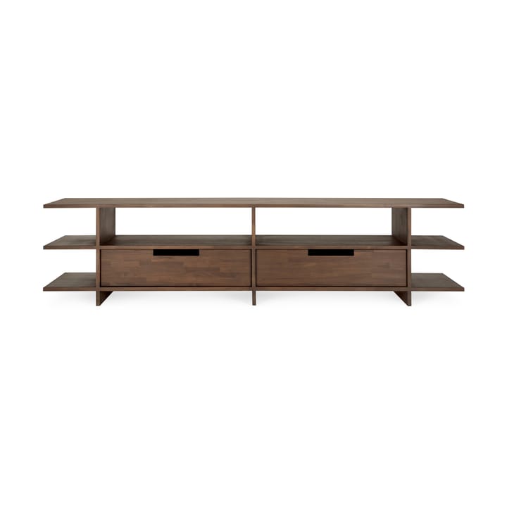 Kabuki mediabenk - Mørkbeiset teak - Ethnicraft