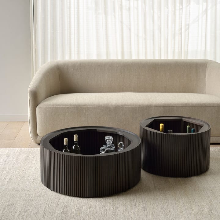Mahogany Roller Max salongbord, Mahogny dark brown 60 cm Ethnicraft