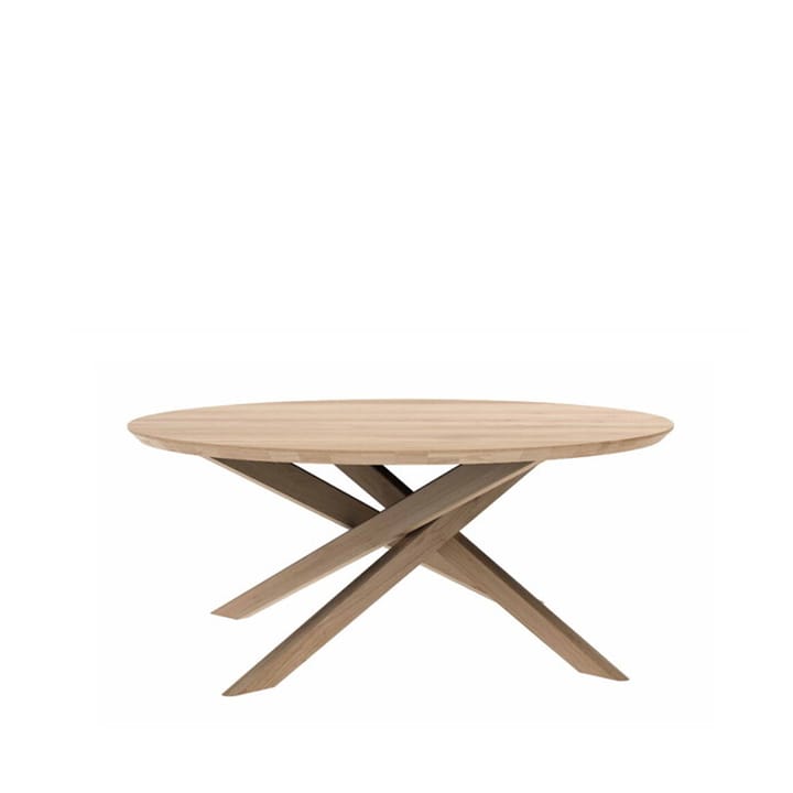 Mikado salongbord Ø 100 cm - Oak wax oil round - Ethnicraft