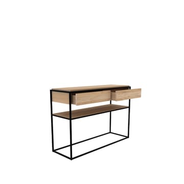 Monolit konsollbord 122 x 40 cm - Oak-Black - Ethnicraft