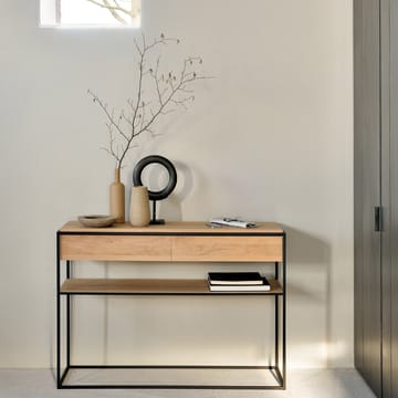 Monolit konsollbord 122 x 40 cm - Oak-Black - Ethnicraft