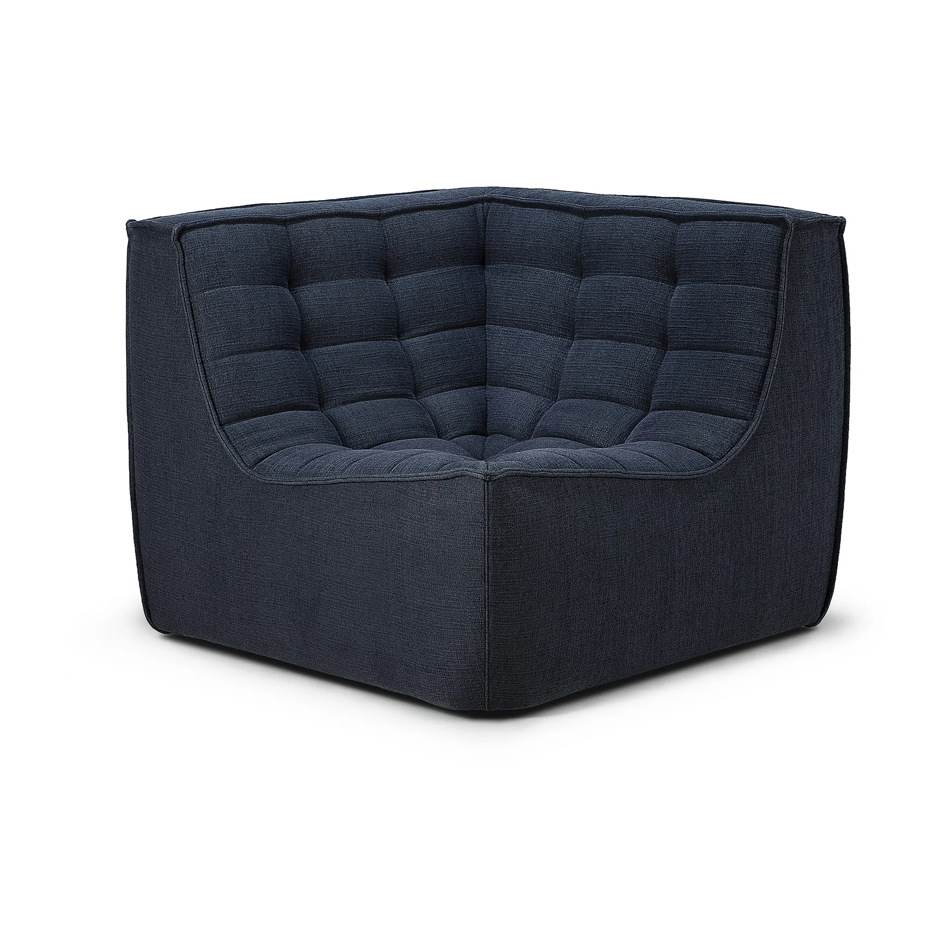 N701 hjørnemodul rett, Graphite (blågrå) Ethnicraft