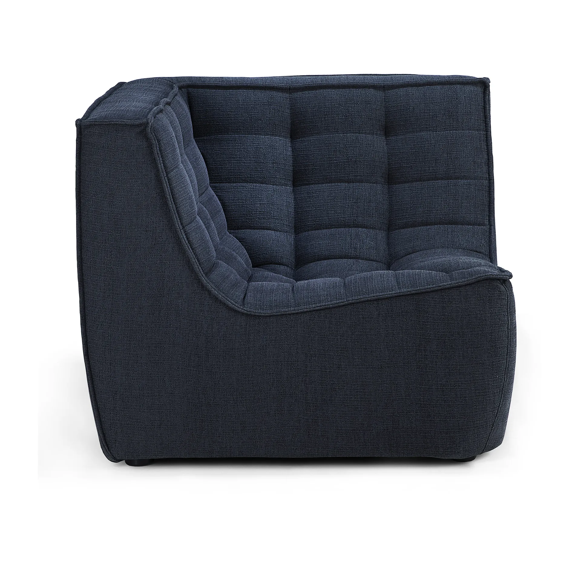 N701 hjørnemodul rett, Graphite (blågrå) Ethnicraft