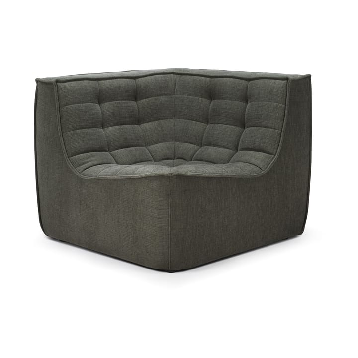 N701 hjørnemodul rett - Moss Eco fabric - Ethnicraft