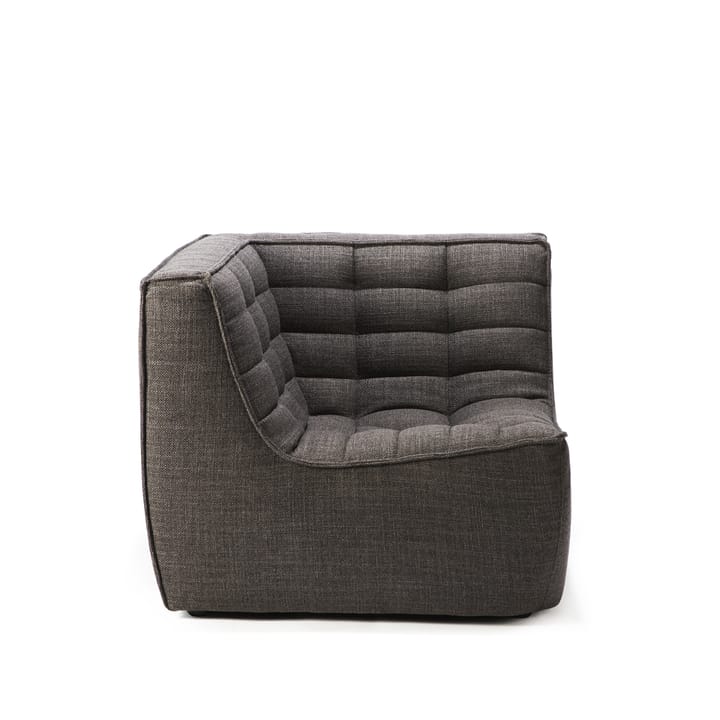 N701 hjørnemodul rett - Stoff dark grey - Ethnicraft