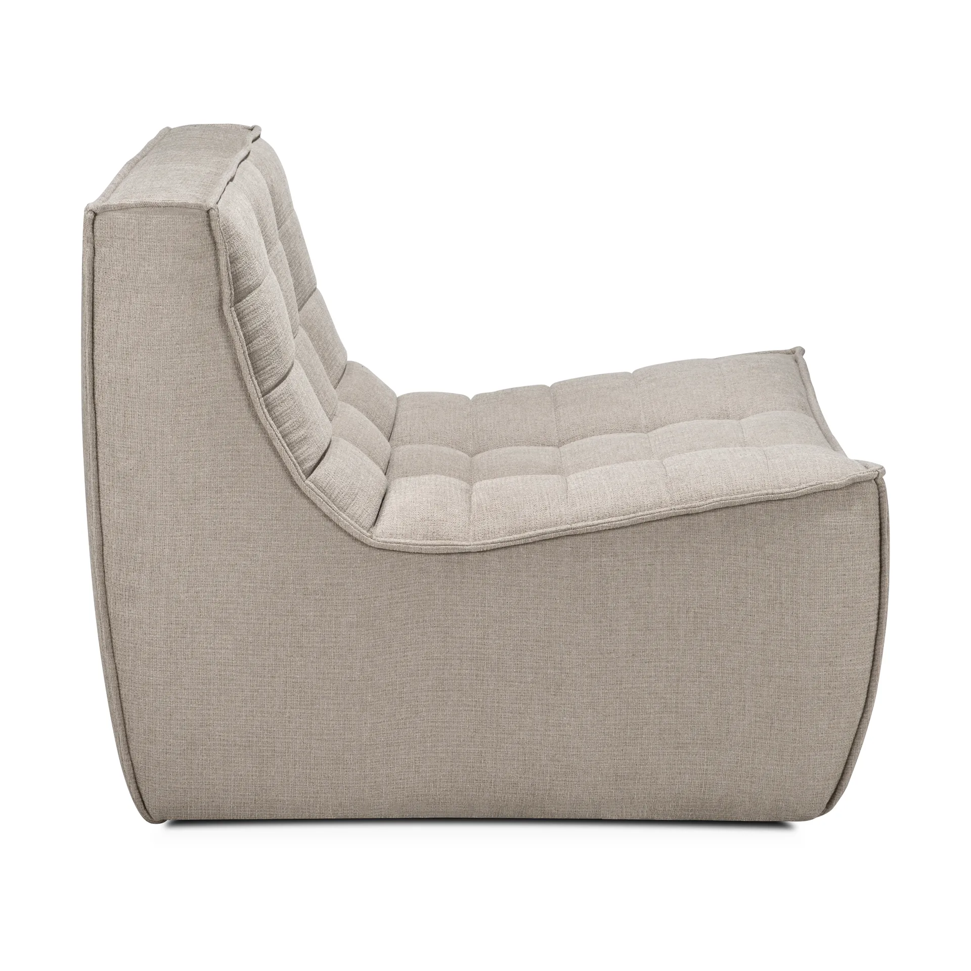 N701 lenestol, Stoff Ecru beige Ethnicraft