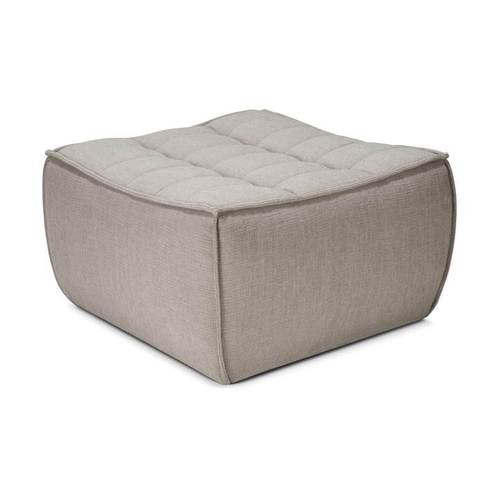 N701 puff 70 x 70 cm - Stoff Ecru beige - Ethnicraft