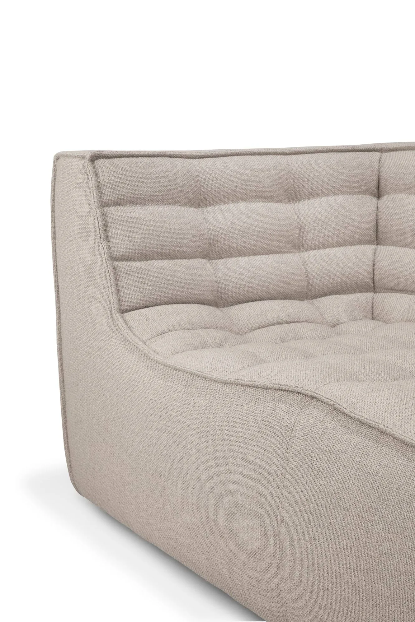 N701 sofa 2-seter, Beige, med armlener Ethnicraft