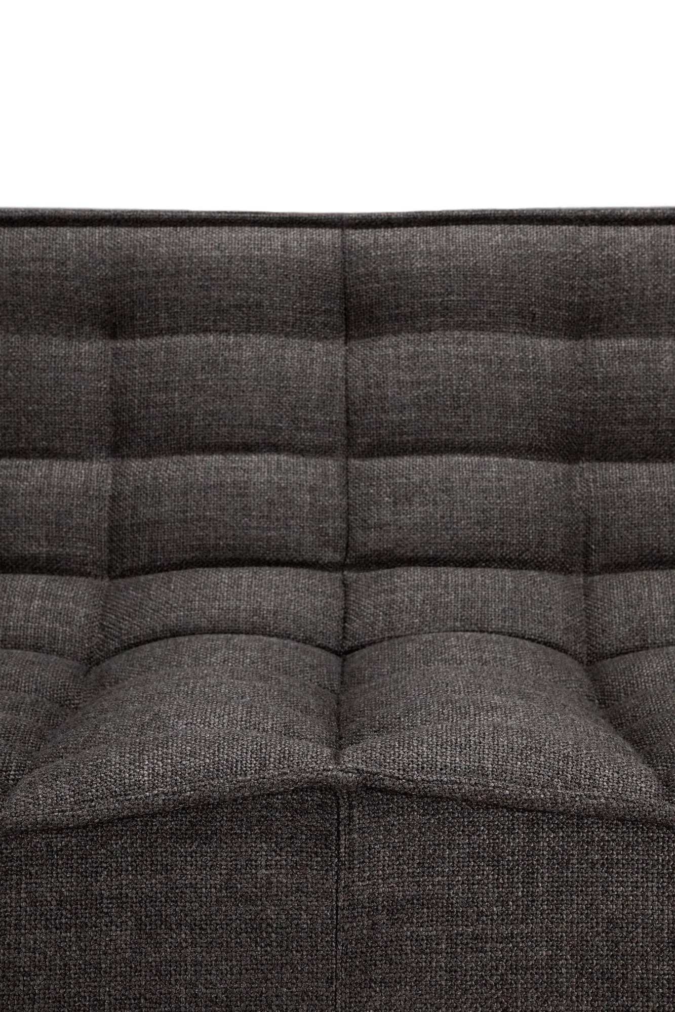 N701 sofa 2-seter, Dark grey, med armlener Ethnicraft