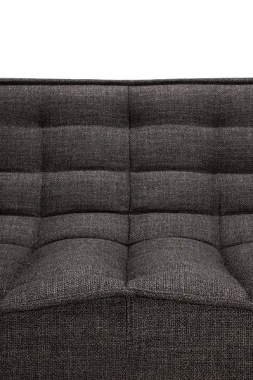 N701 sofa 2-seter - Dark grey, med armlener - Ethnicraft