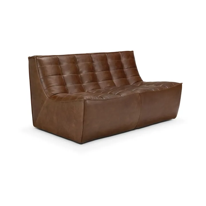 N701 sofa 2-seter - Lær Chestnut - Ethnicraft