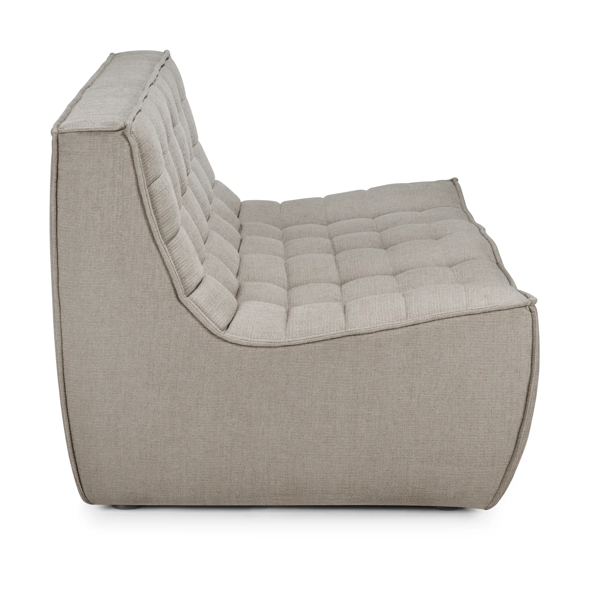 N701 sofa 2-seter, Stoff Ecru beige Ethnicraft