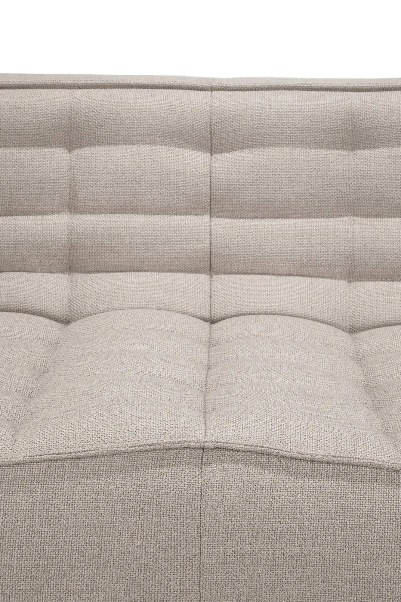 N701 sofa 3-seter, Beige, med armlener Ethnicraft