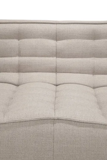 N701 sofa 3-seter - Beige, med armlener - Ethnicraft