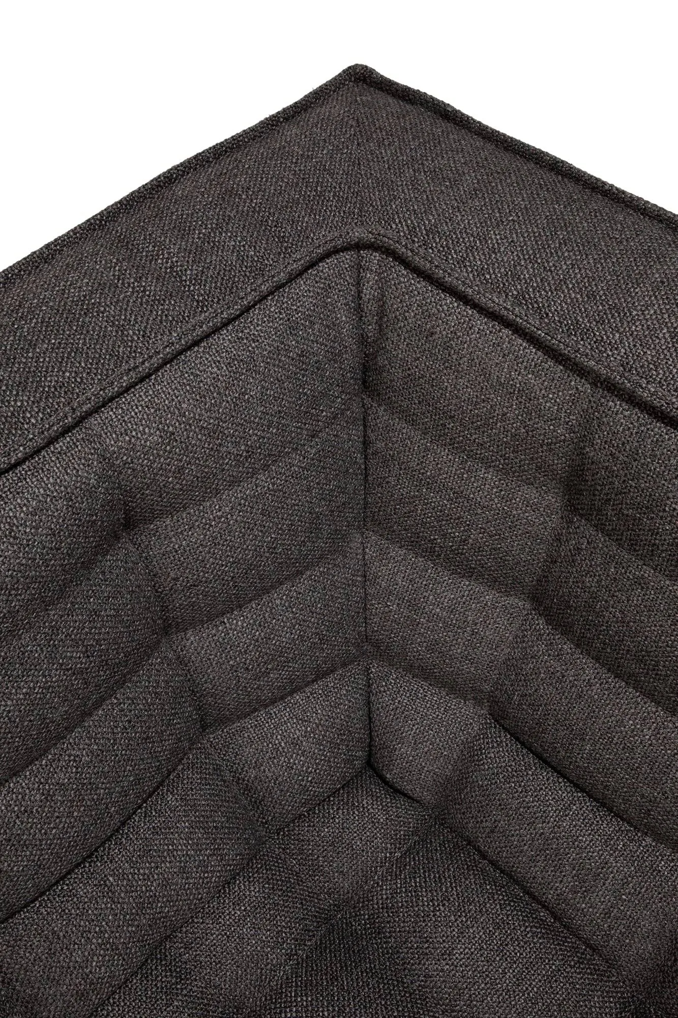 N701 sofa 3-seter, Dark grey, med armlener Ethnicraft
