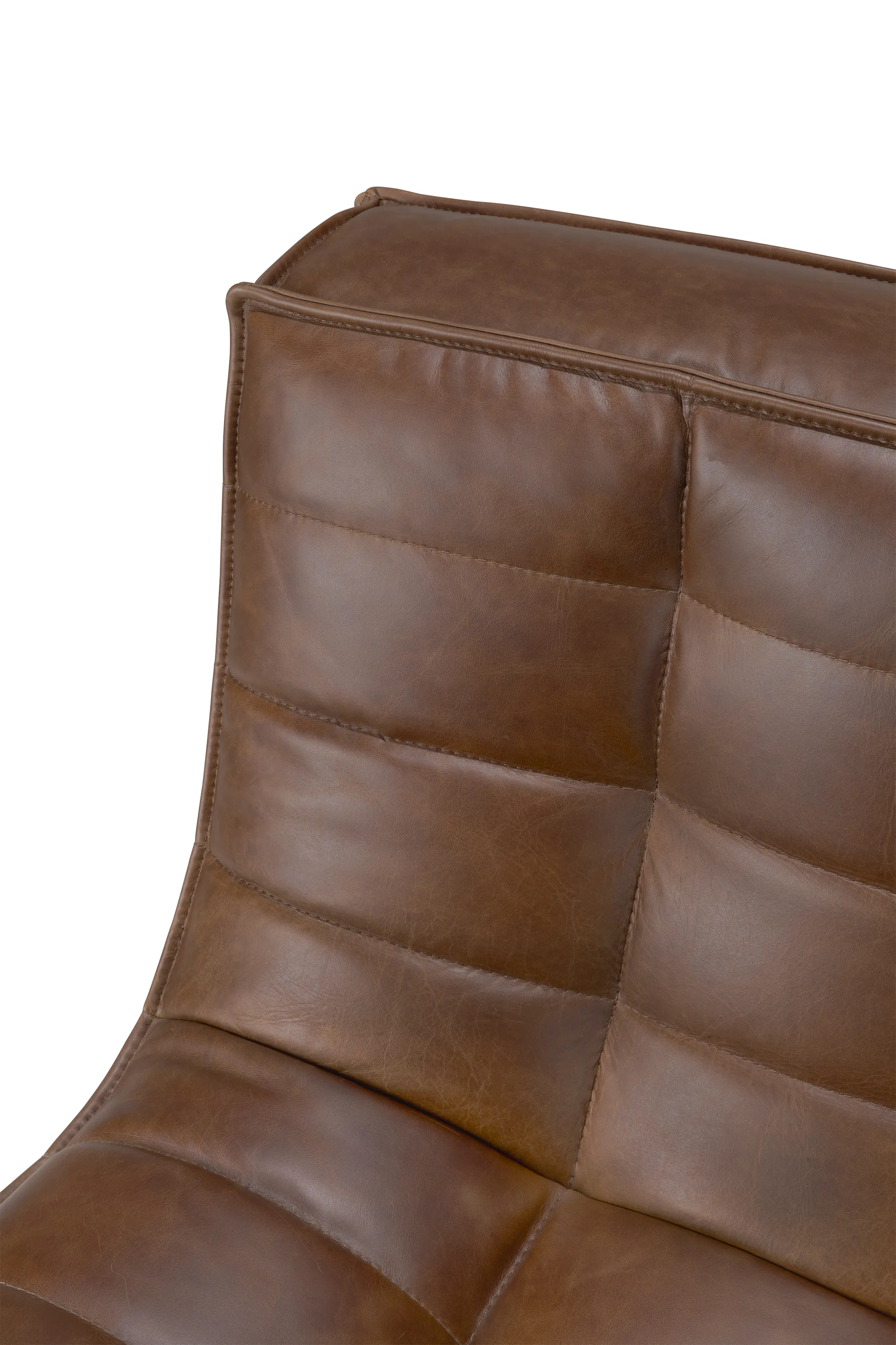N701 sofa 3-seter, Lær Chestnut Ethnicraft