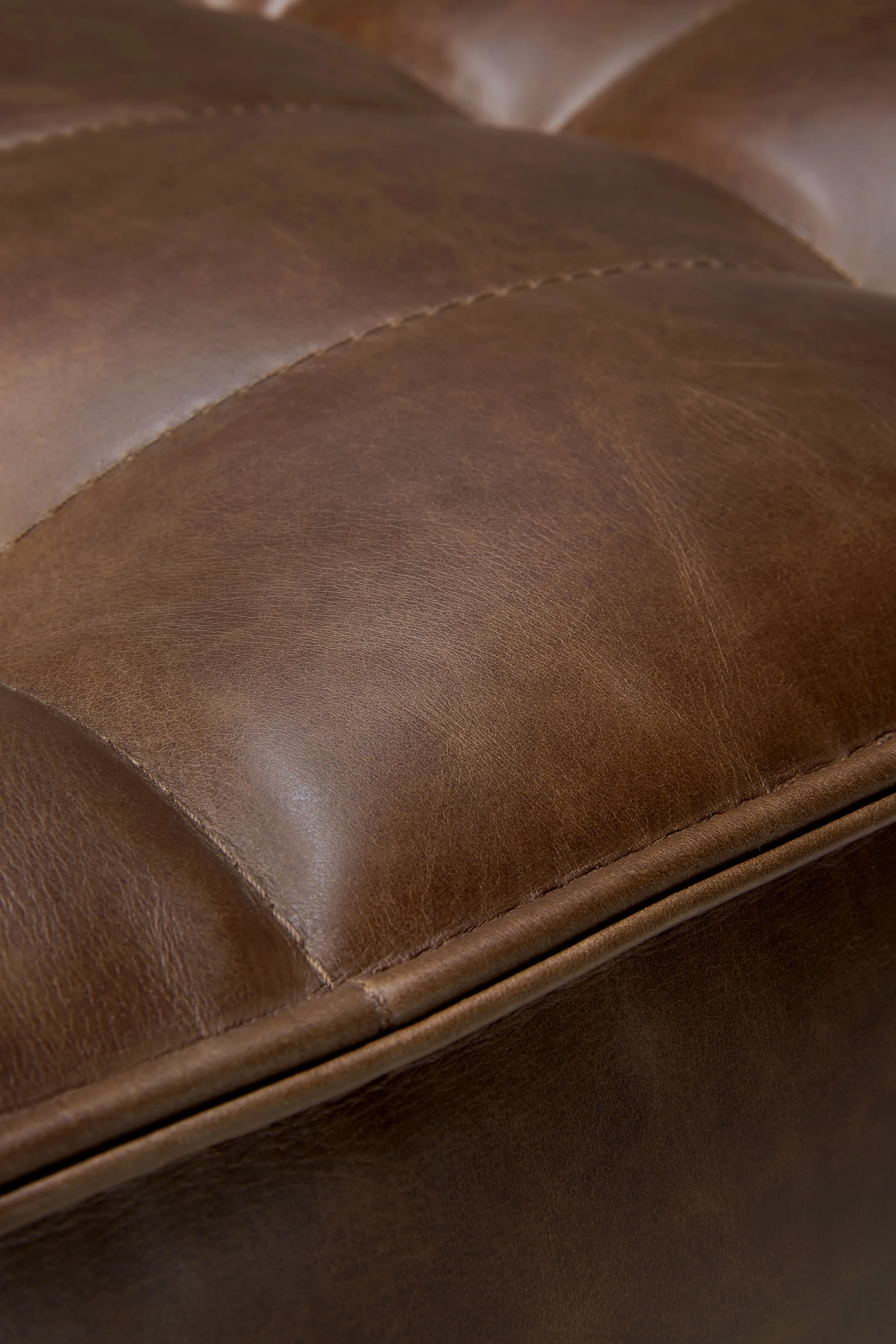 N701 sofa 3-seter, Lær Chestnut Ethnicraft