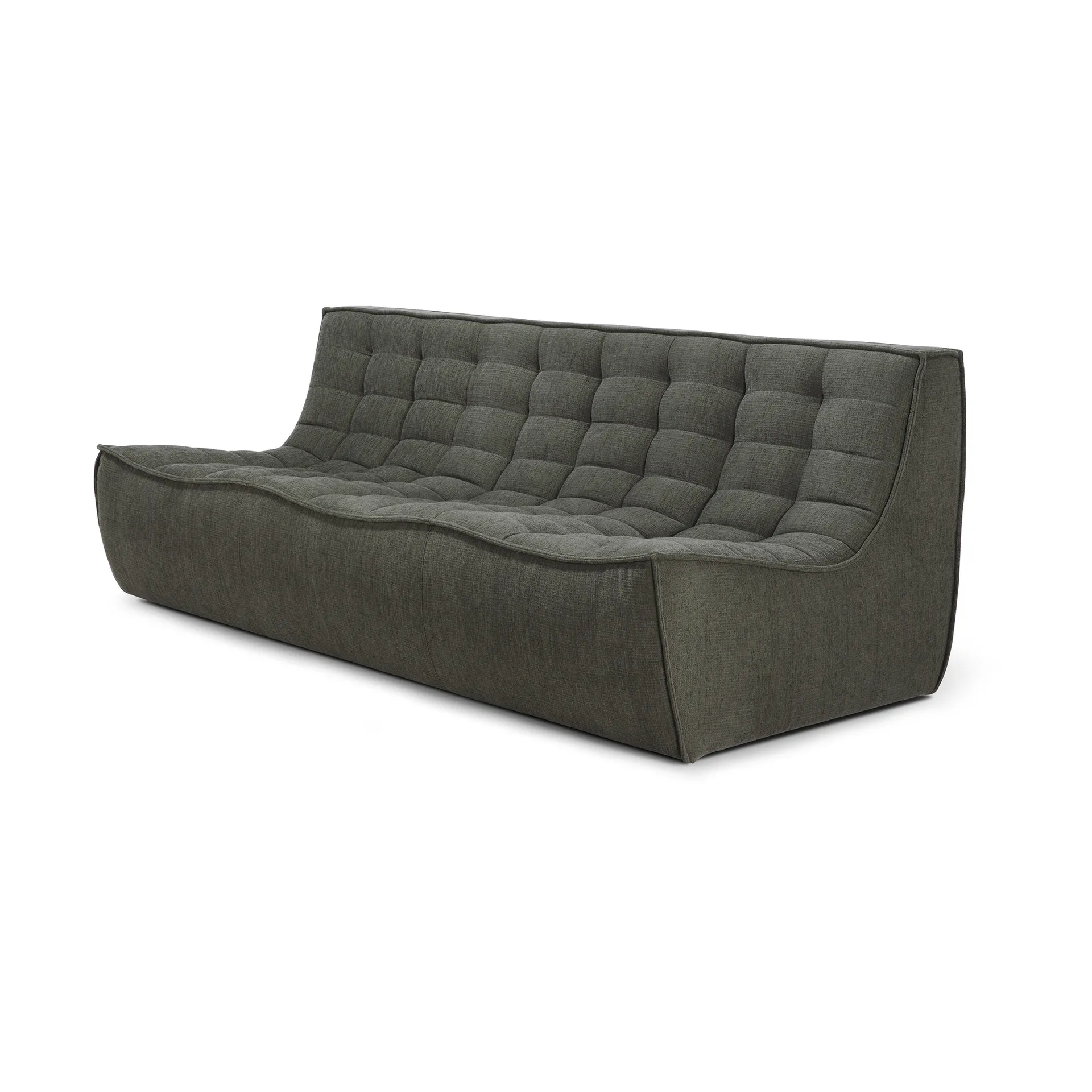 N701 sofa 3-seter, Moss Eco fabric Ethnicraft