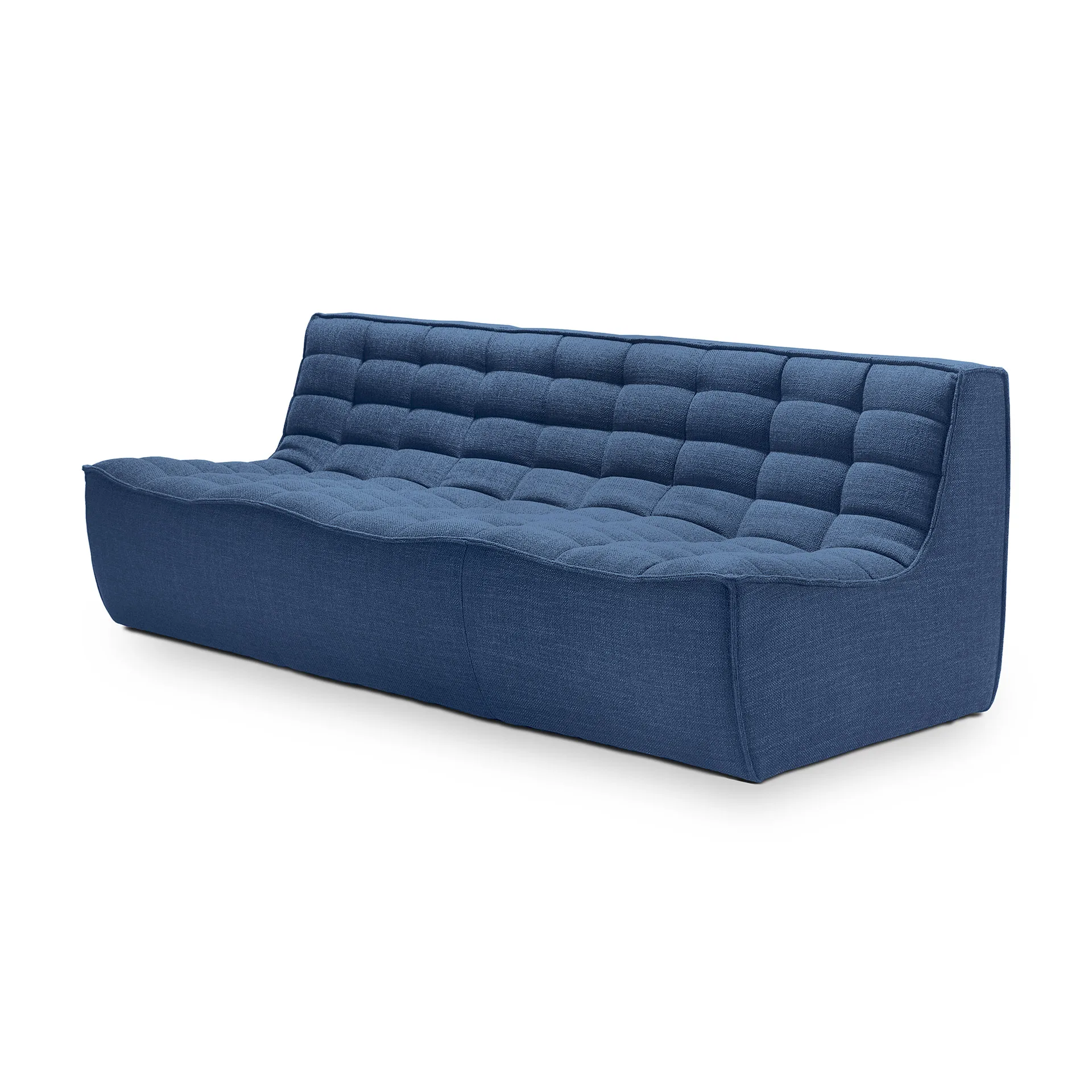 N701 sofa 3-seter, Stoff blue Ethnicraft