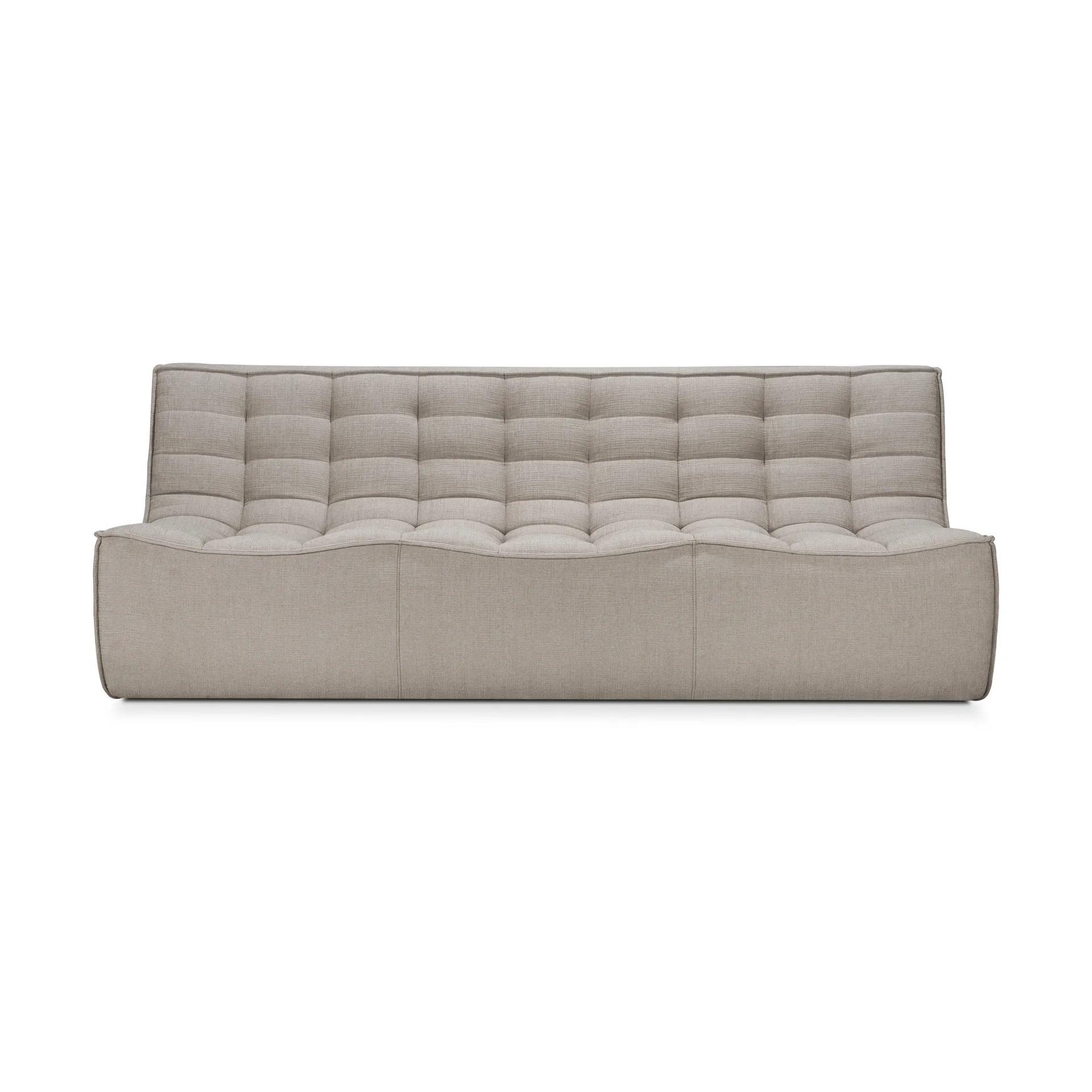 N701 sofa 3-seter, Stoff Ecru beige Ethnicraft