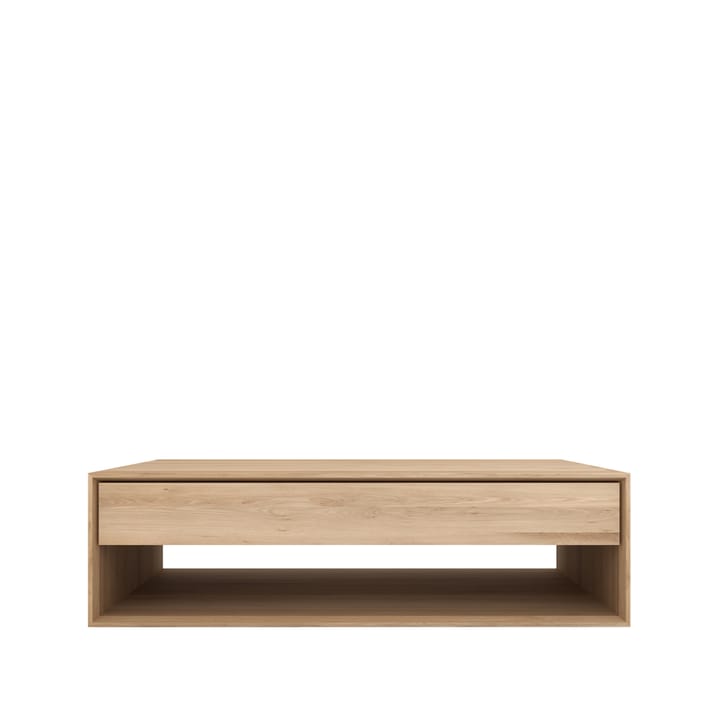 Nordic salongbord - Voksoljet eik 1 skuff 120 x 70 cm - Ethnicraft