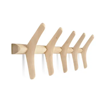 PI knaggrekke vegg - Lakkert platan, 70x21 cm - Ethnicraft