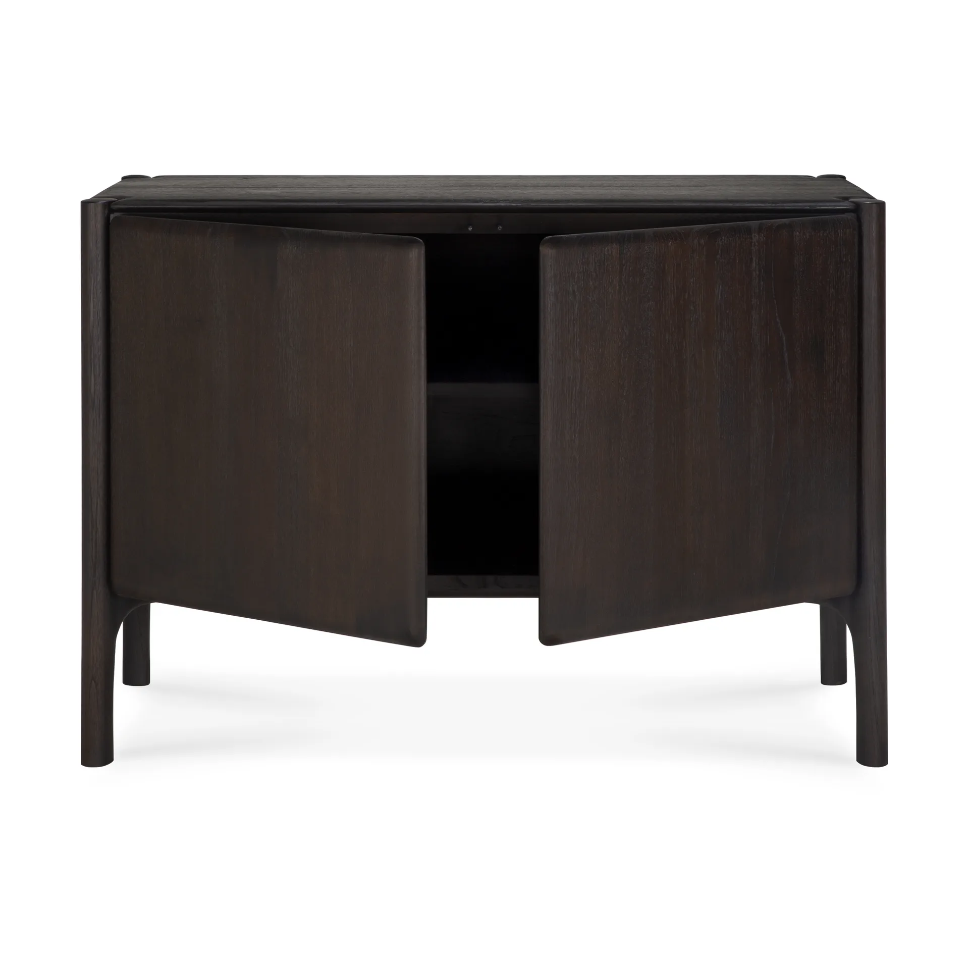 PI Sideboard, Teak dark brown, 2 dører Ethnicraft
