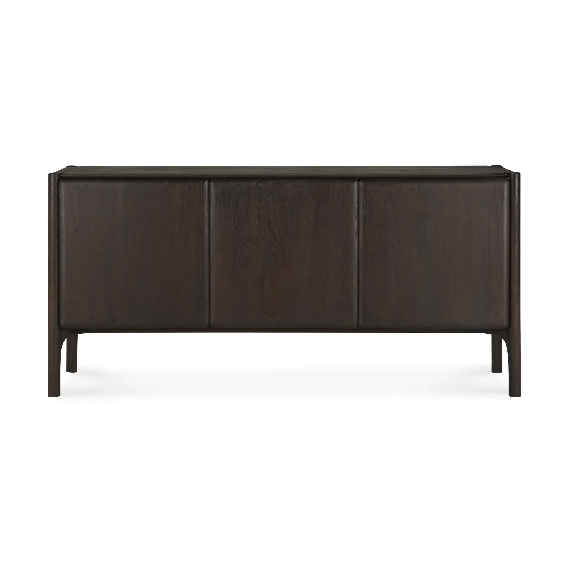 PI Sideboard, Teak dark brown, 3 dører Ethnicraft