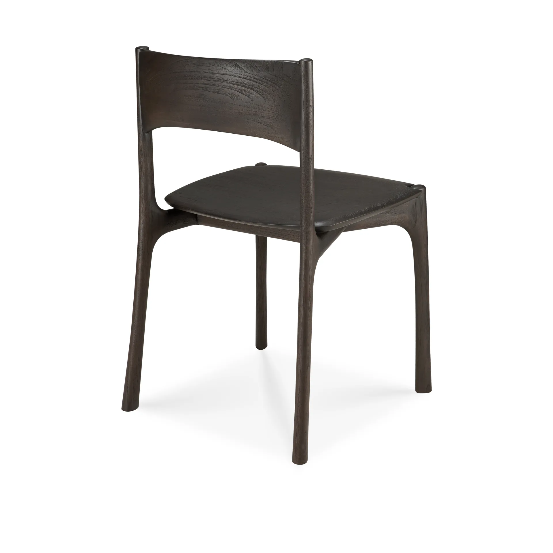 PI stol, Dark brown teak Ethnicraft