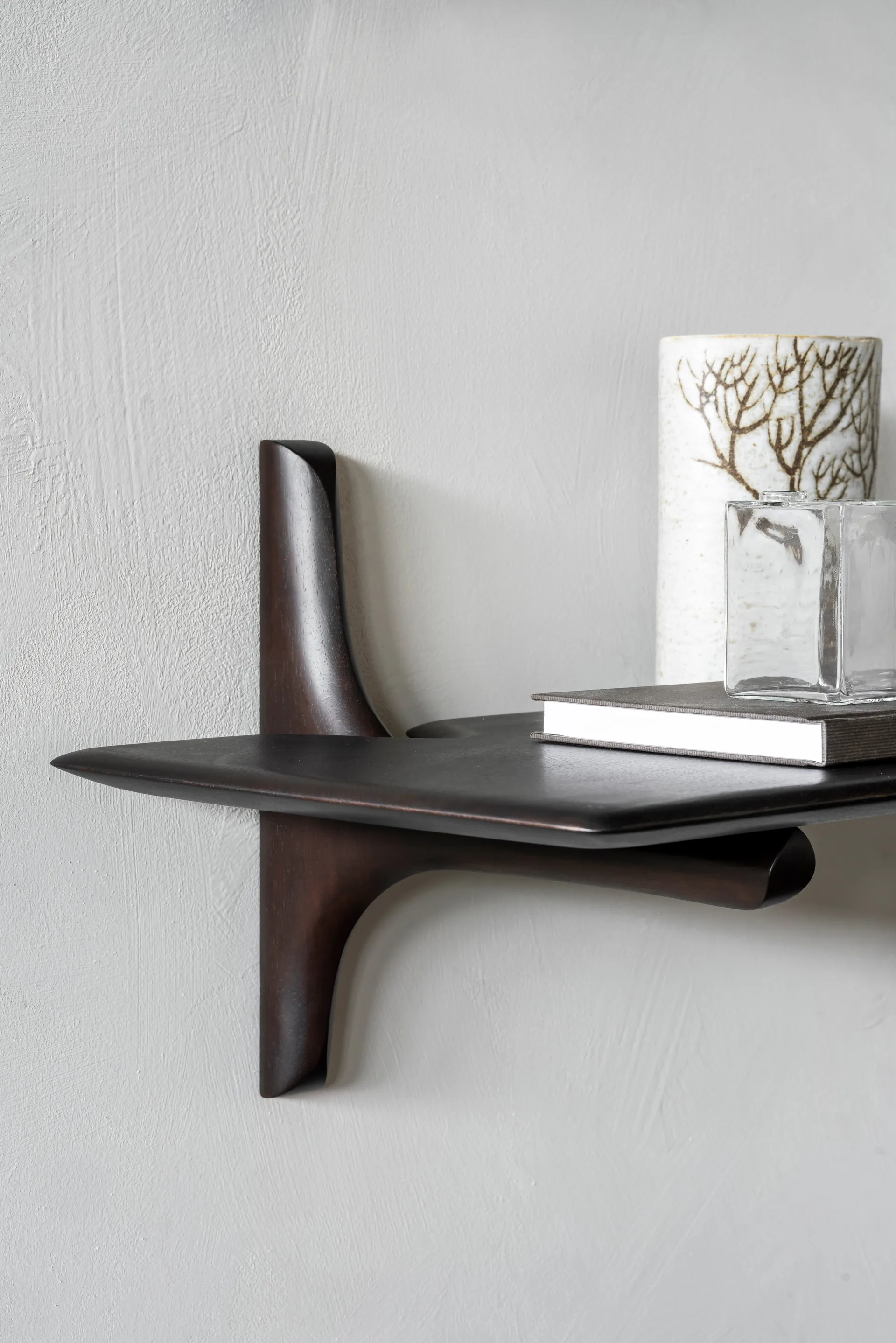 PI vegghylle, Mahogni dark brown 100 cm Ethnicraft