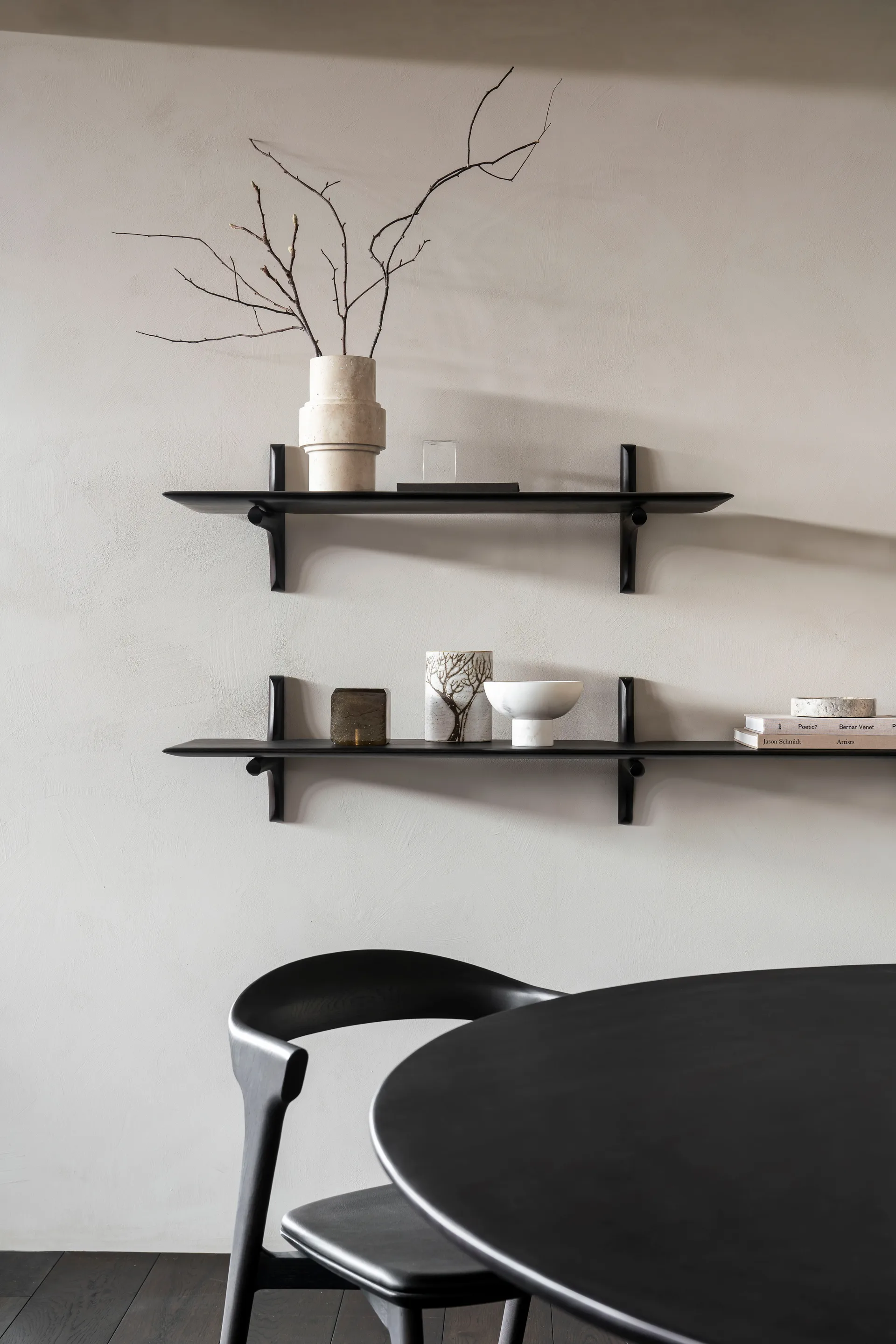 PI vegghylle, Mahogni dark brown 100 cm Ethnicraft