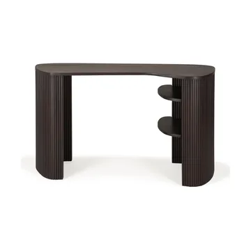 Roller Max skrivebord - Dark brown mahogny - Ethnicraft