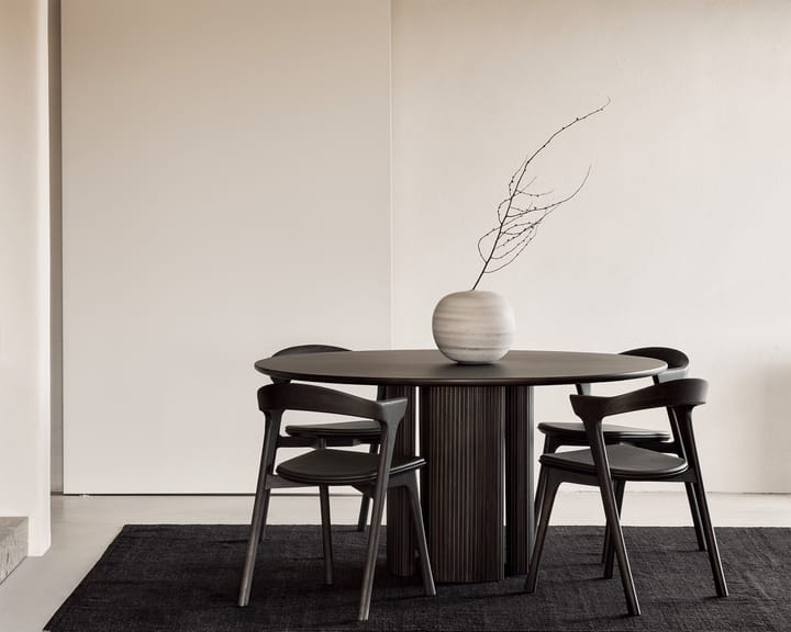 Roller Max spisebord Ø150 cm, Mørkebrunbeiset mahogny Ethnicraft