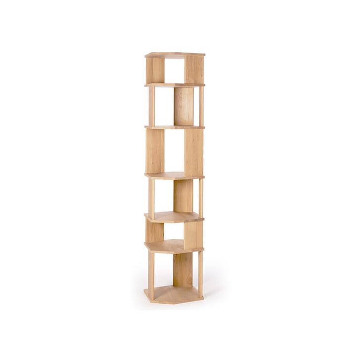 Stairs Column hylle - Oak wax oil 204 x 45 cm - Ethnicraft