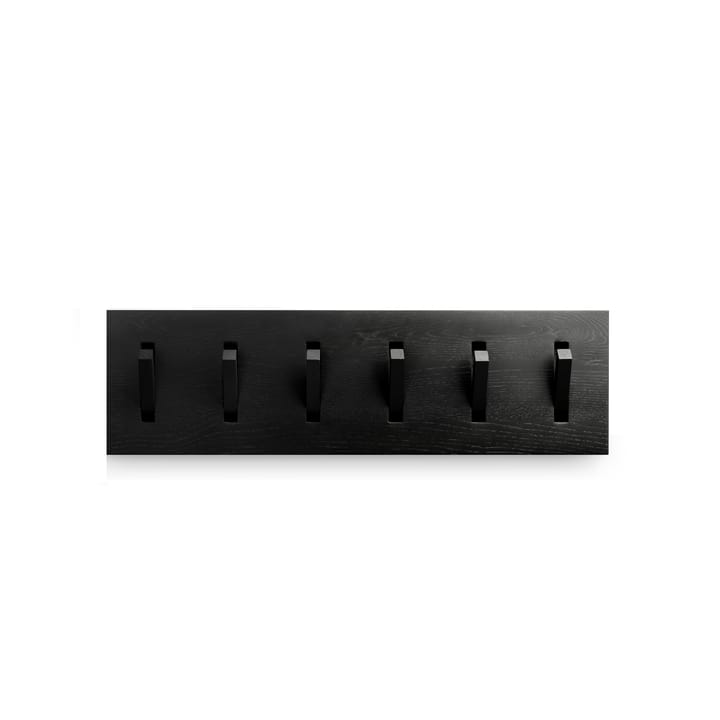 Utilitile wall hanger klesknagger - Lakkert eik – black – large - Ethnicraft