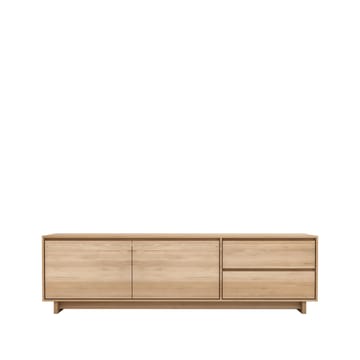 Wave mediebenk 60 x 210 cm - Hardwax oiled oak - Ethnicraft